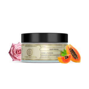 Khadi Natural Rose & Papaya Face Scrub
