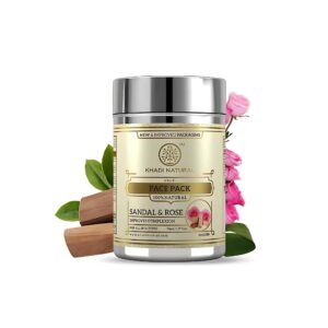 Khadi Natural Sandal & Rose Face Pack