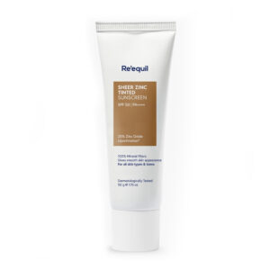 Re’equil Sheer Zinc Tinted Mineral Sunscreen SPF 50 PA+++