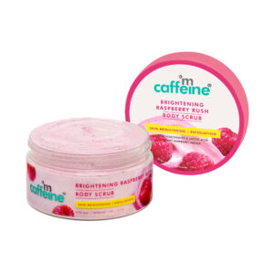 mCaffeine Brightening Raspberry Rush Body Scrub