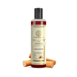 Khadi Natural Sandalwood Massage Oil