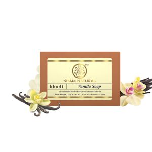 Khadi Natural Vanilla Handmade Soap Anti-bacterial