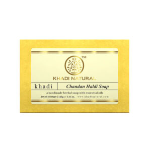 Khadi Natural Chandan Haldi Handmade Soap