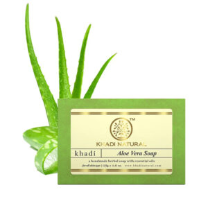 Khadi Natural Aloe Vera Handmade Soap Anti-Bacterial