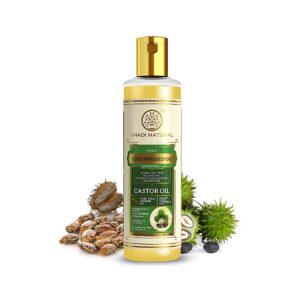 Khadi Natural Cold Pressed Natural Castor Oil