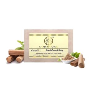 Khadi Natural Sandalwood Handmade Soap