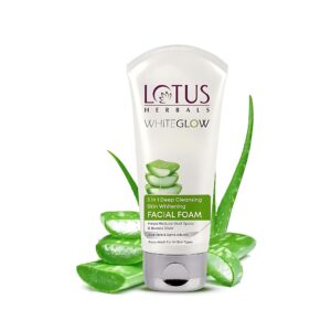 Lotus Herbals WhiteGlow Deep Cleansing Facial Foam