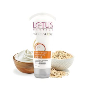 Lotus Herbals WhiteGlow Oatmeal & Yogurt Face Scrub